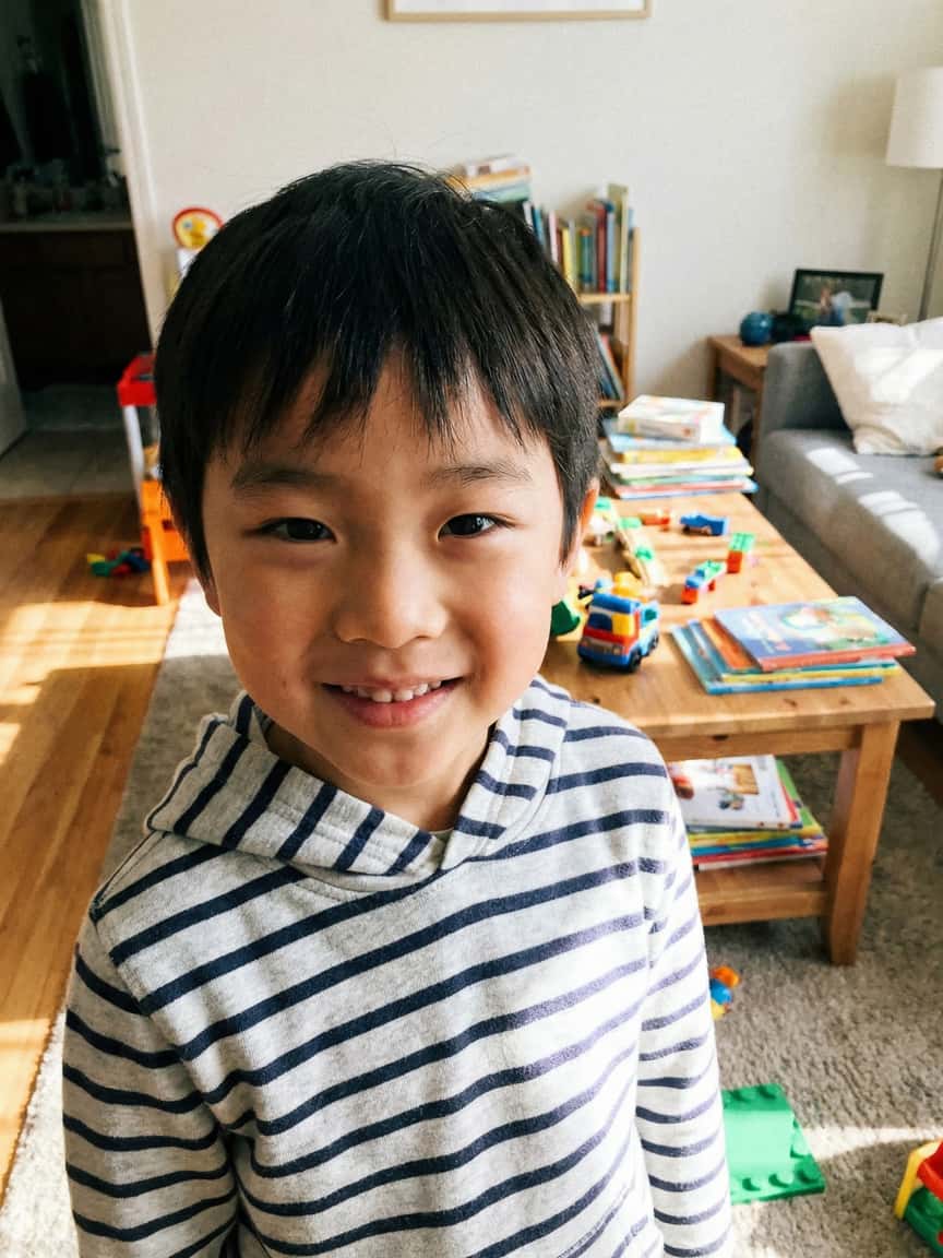 Original child photo